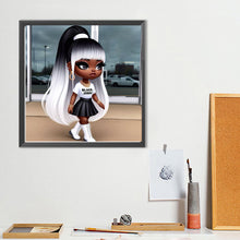 Load image into Gallery viewer, Diamond Painting - Full Round - Dark Skin Girl (40*40CM)