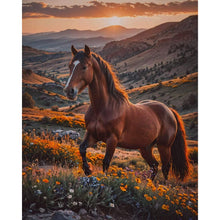 Load image into Gallery viewer, Diamond Painting - Full Round - Forest Horse (40*50CM)