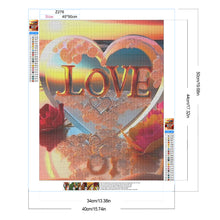 Load image into Gallery viewer, Diamond Painting - Full Round - Romantic Love (40*50CM)