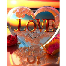 Load image into Gallery viewer, Diamond Painting - Full Round - Romantic Love (40*50CM)