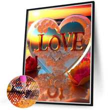 Load image into Gallery viewer, Diamond Painting - Full Round - Romantic Love (40*50CM)