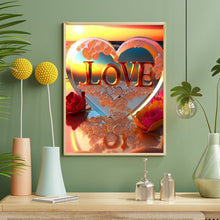 Load image into Gallery viewer, Diamond Painting - Full Round - Romantic Love (40*50CM)