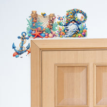 Load image into Gallery viewer, Ocean Goblin 5D DIY Wooden Door Topper Diamond Painting Door Corner Decor