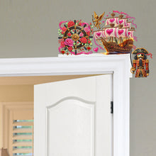 Load image into Gallery viewer, Sailing Boat 5D DIY Wooden Door Topper Diamond Painting Door Corner Decor