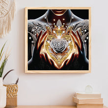Load image into Gallery viewer, Diamond Painting - Partial Special Shaped - Dreamlike Rose (30*30CM)