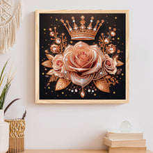 Load image into Gallery viewer, Diamond Painting - Partial Special Shaped - Dreamlike Rose (30*30CM)