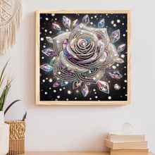 Load image into Gallery viewer, Diamond Painting - Partial Special Shaped - Dreamlike Rose (30*30CM)