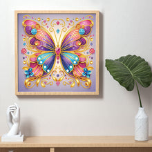 Load image into Gallery viewer, Diamond Painting - Partial Special Shaped - Butterfly (30*30CM)