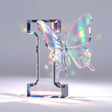 Load image into Gallery viewer, Diamond Painting - Full Round - Crystal Butterfly Letter I (30*30CM)