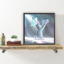 Load image into Gallery viewer, Diamond Painting - Full Round - Crystal Butterfly Letter Y (30*30CM)