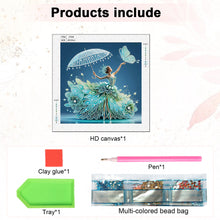 Load image into Gallery viewer, Diamond Painting - Partial Special Shaped - Beautiful Skirt Woman (30*30CM)
