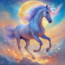 Load image into Gallery viewer, Diamond Painting - Full Round - White Horse (30*30CM)