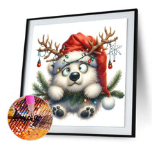 Load image into Gallery viewer, Diamond Painting - Full Round - Winter Bear (30*30CM)