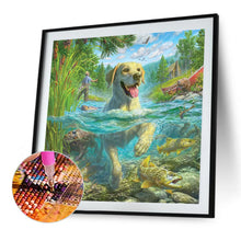 Load image into Gallery viewer, Diamond Painting - Full Round - Puppy (40*40CM)