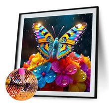 Load image into Gallery viewer, Diamond Painting - Full Round - Hydrangea Butterfly (40*40CM)