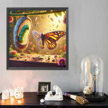Load image into Gallery viewer, Diamond Painting - Full Round - Cocoon Butterfly (40*40CM)
