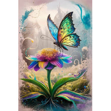 Load image into Gallery viewer, Diamond Painting - Full Round - Colored Butterfly (40*60CM)