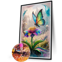 Load image into Gallery viewer, Diamond Painting - Full Round - Colored Butterfly (40*60CM)