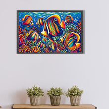 Load image into Gallery viewer, Diamond Painting - Full Round - Tropical Fish Angel Fish (40*60CM)