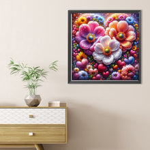 Load image into Gallery viewer, Diamond Painting - Full Round - Flower (40*40CM)