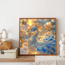 Load image into Gallery viewer, Diamond Painting - Full Round - Crystal Peacock (40*40CM)