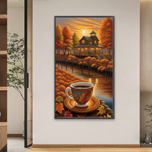 Load image into Gallery viewer, Diamond Painting - Full Square - Autumn Coffee Leisure Time (40*70CM)