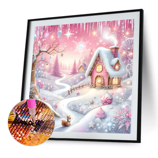 Diamond Painting - Full Round - House Scenery (30*30CM)