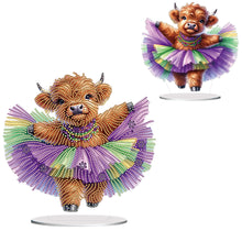 Load image into Gallery viewer, Acrylic Special Shape Carnival Alligator 5D DIY Diamond Art Tabletop Decorations