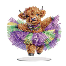 Load image into Gallery viewer, Acrylic Special Shape Carnival Alligator 5D DIY Diamond Art Tabletop Decorations