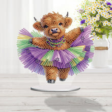 Load image into Gallery viewer, Acrylic Special Shape Carnival Alligator 5D DIY Diamond Art Tabletop Decorations