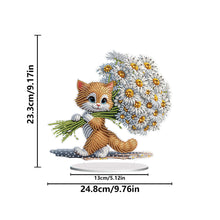 Load image into Gallery viewer, Acrylic Special Shape Carnival Alligator 5D DIY Diamond Art Tabletop Decorations