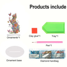 Load image into Gallery viewer, Acrylic Special Shape Carnival Alligator 5D DIY Diamond Art Tabletop Decorations