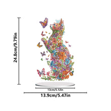 Load image into Gallery viewer, Acrylic Special Shape Carnival Alligator 5D DIY Diamond Art Tabletop Decorations