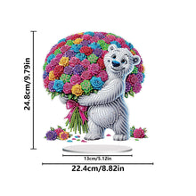 Load image into Gallery viewer, Acrylic Special Shape Carnival Alligator 5D DIY Diamond Art Tabletop Decorations