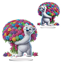 Load image into Gallery viewer, Acrylic Special Shape Carnival Alligator 5D DIY Diamond Art Tabletop Decorations