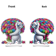 Load image into Gallery viewer, Acrylic Special Shape Carnival Alligator 5D DIY Diamond Art Tabletop Decorations