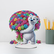 Load image into Gallery viewer, Acrylic Special Shape Carnival Alligator 5D DIY Diamond Art Tabletop Decorations