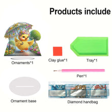 Load image into Gallery viewer, Acrylic Special Shape Carnival Alligator 5D DIY Diamond Art Tabletop Decorations