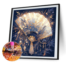 Load image into Gallery viewer, AB Diamond Painting - Full Round - Ancient Style Folding Fan (40*40CM)