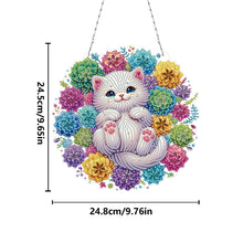 Load image into Gallery viewer, Acrylic Special Shape Easter Egg Fox DIY Diamond Art Pendant Kit for Wall Window