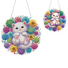 Load image into Gallery viewer, Acrylic Special Shape Easter Egg Fox DIY Diamond Art Pendant Kit for Wall Window