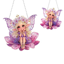 Load image into Gallery viewer, Acrylic Special Shape Easter Egg Fox DIY Diamond Art Pendant Kit for Wall Window