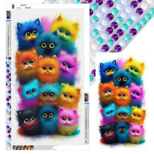 Load image into Gallery viewer, Diamond Painting - Full Round - Cat (40*70CM)