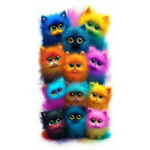 Load image into Gallery viewer, Diamond Painting - Full Round - Cat (40*70CM)