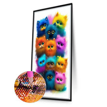 Load image into Gallery viewer, Diamond Painting - Full Round - Cat (40*70CM)