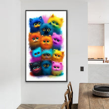 Load image into Gallery viewer, Diamond Painting - Full Round - Cat (40*70CM)