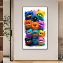 Load image into Gallery viewer, Diamond Painting - Full Round - Cat (40*70CM)