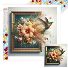 Load image into Gallery viewer, Diamond Painting - Full Square - Escaped From The Frame Hummingbird (40*40CM)