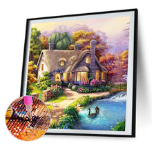 Load image into Gallery viewer, AB Diamond Painting - Full Square - Outdoor House (40*40CM)