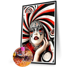Load image into Gallery viewer, Diamond Painting - Full Round - Ghostly Woman (40*60CM)